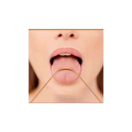 Yenilikçi Ürün Ağız Hijyeni Arındırıcı Bakım Dil Sıyırıcı Bakır Oil Pulling Hijyenik Dil Fırçası