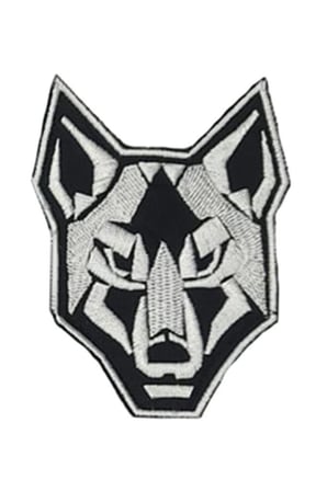 Premium Taktiksel Ek Özgün Detay İşlemeli Aksesuar Single Sword Nakış Patch - Kurt Peç