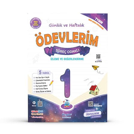 1.Sınıf Üçgen Okuma Yazma  Seti (1.Dönem) (Hediyeli)