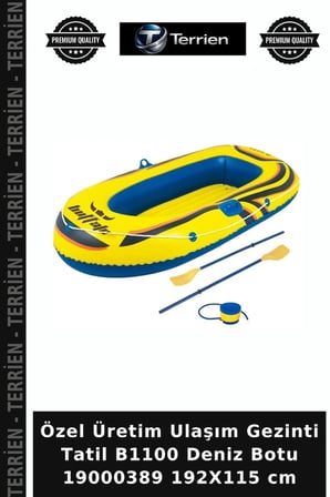 Özel Üretim Ulaşım Gezinti Tatil B1100 Deniz Botu 19000389 192X115 cm