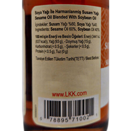 Lee Kum Kee Susam Yağı 207 ml