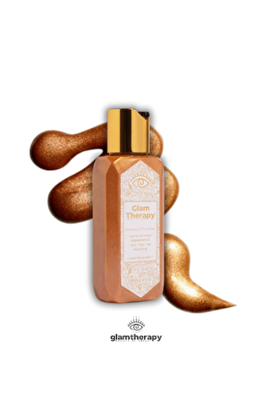 Glam Therapy Golden Dust Jasmine Oil Infused Işıltılı Kuru Yağ - Işıltılı Vücut Yağı 100 ml Yüz-Vücut-Saç