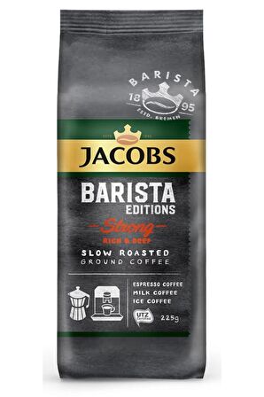 Jacobs Barista Editions Filtre Kahve Strong 225 gr - Zengin ve Yoğun Aroma