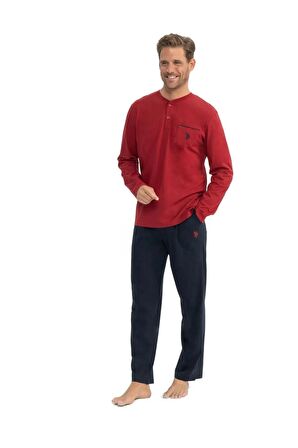 U.S. Polo Assn. Erkek Çeyizlik 5'li Pijama Takım