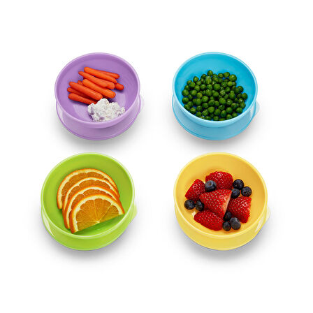 Munchkin  Love A Bowls,  Kaşık & Tabak Seti , 4ay+