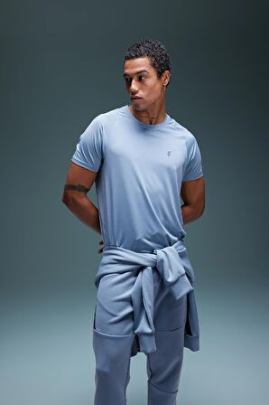 DeFactoFit Standart Fit Bisiklet Yaka Sporcu Kısa Kollu Tişört B4759AX24SPBE584