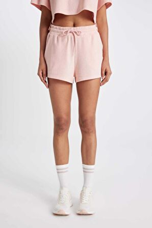 DeFactoFit Standart Fit Sporcu Düz Paça Ribana Şort A9919AX24SMPN243