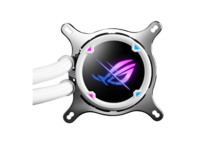 ASUS ROG STRIX LC II 240 ARGB WHITE EDITION AURA SYNC RGB 120MM ADRESLENEBİLİR FAN SIVI CPU SOĞUTUCUSU