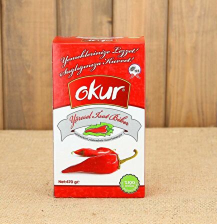 Kahramanmaraş İsot Biberi -Okur Biber 470 gr