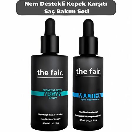 the fair. Nem Destekli Kepek Karşıtı Saç Bakım Seti