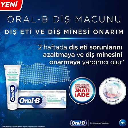 Oral-B Diş Eti Ve Diş Minesi Onarım Ekstra Ferahlık Diş Macunu 75 Ml