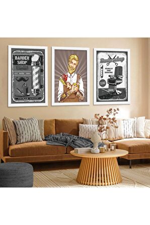 GÜMÜŞ AYNALI PLEKSİ ÇERÇEVELİ MİNİMALİST BEYAZ GRİ ZARİF SOYUT ÇİZİM TABLO