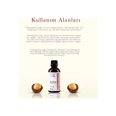 Onka Farma Macadamia Yağı 