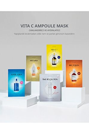 C Vitamini İçerikli Leke Karşıtı Aydınlatıcı Maske Vita C Plus Ampoule Mask