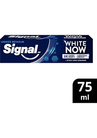 Signal White Now Lekesiz Beyazlık Florürlü Diş Macunu 75 ml