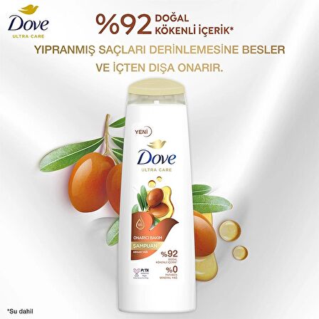 Dove Onarıcı Bakım Argan Yağı Şampuan 400 ml