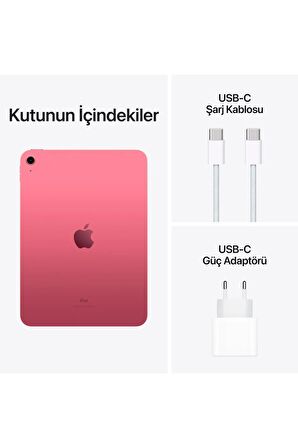 Apple 10.9 inç iPad Wi-Fi 64GB - Pembe MPQ33TU/A