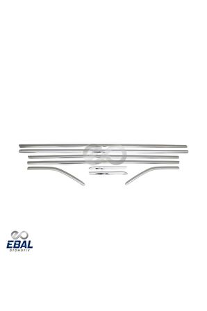 Ford Focus 3 Krom Cam Çıtası 8 prç. 2010-2018 Arası P. Çelik (HB)