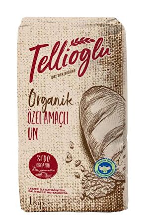 %100 ORGANİK ÇOK AMAÇLI UN 1 KG