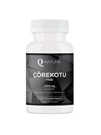 Q Natura Series Çörekotu 60 Softgel