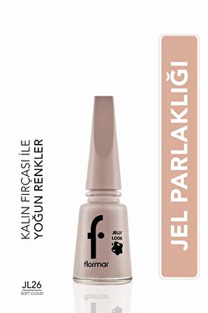 Flormar Jelly Look Soft Cloud 26 Oje
