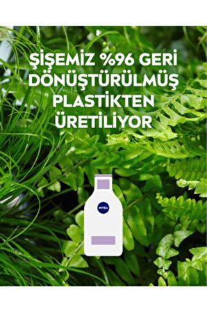 Nivea Aqua Rose Çift Fazlı Makyaj Temizleme Suyu  400 ml ve Nemlendirici Krem 50 ml,Makyaj Süngeri Hediye