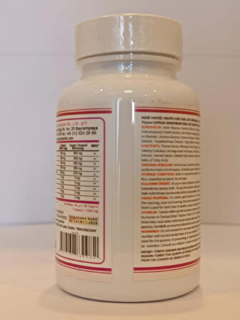 Kekik Kapsül (Thyme Capsule)  60 Adet