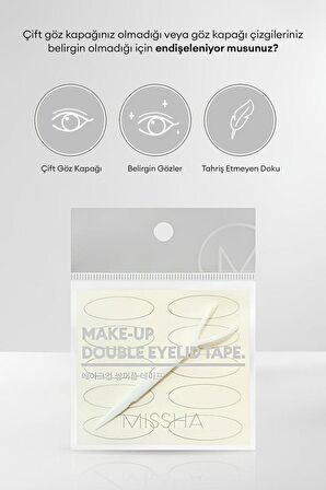Göz Kapağı Yapıştırma Bandı (2adet) MISSHA Make-up Double Eyelid Tape
