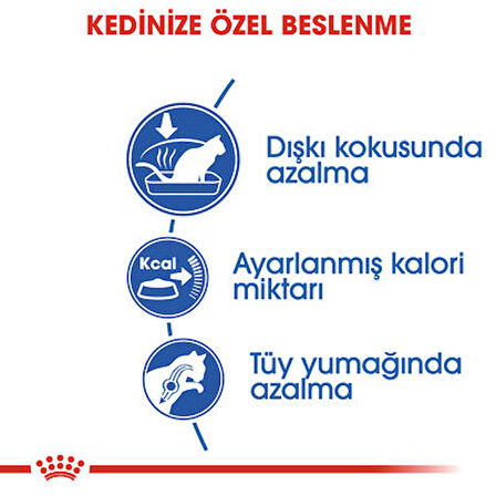 Royal Canin Indoor 27 Evde Yaşayan Yetişkin Kedi Maması 2 KG