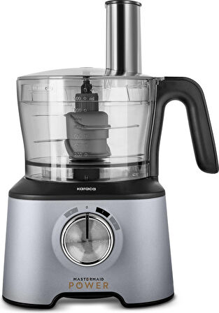 Karaca Mastermaid Power 10 in 1 Mutfak Robotu Silver Blender Seti 2000w
