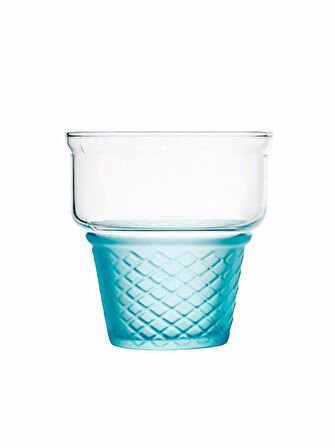 Paşabahçe Mini Kornet Dondurmalık Mavi