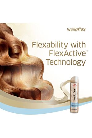 Wellaflex Flexible Extra Strong Hold Saç Spreyi - 250 ml