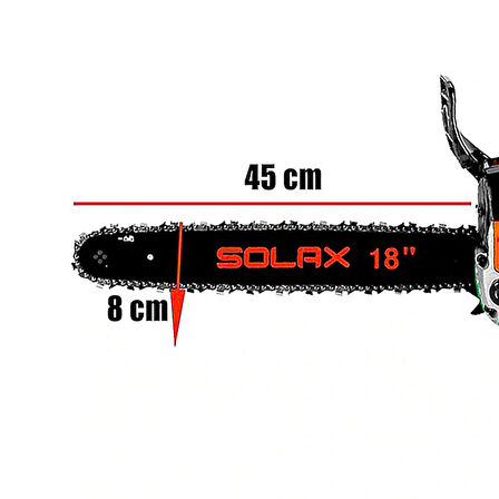 Solax 5900 Motorlu Testere 3.2 HP