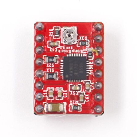 A4988 1A Kırmızı Step Motor Sürücü (Soğutucu ile)