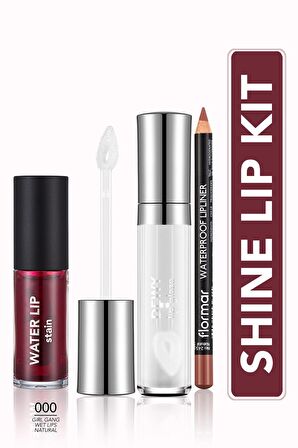 Shine Lip Kit Makyaj Seti