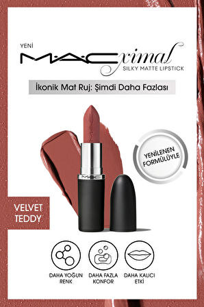 Mac Lipstick - Velvet Teddy Ruj