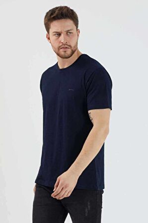 Slazenger SANDER I Erkek T-Shirt Lacivert