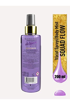 Eda Taşpınar Squad Flow Damla Kınık Collection Body Mist - 200 ML (EGX75)