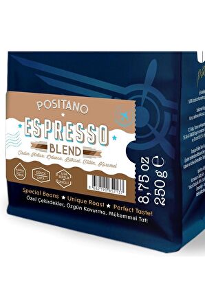 Moliendo Positano Espresso Blend Kahve 250 gr. ( Çekirdek Kahve )