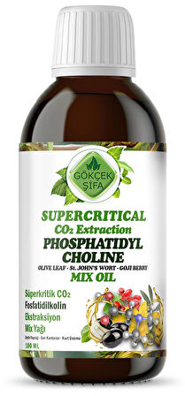 Fosfatidilkolin Süperkritik Mix Yağı 100 ml (PHOSPHATİDYLCHOLİNE SUPERCRİTİCAL MİX OİL)