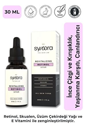 Yaşlanma Karşıtı, Canlandırıcı Retinol Serum