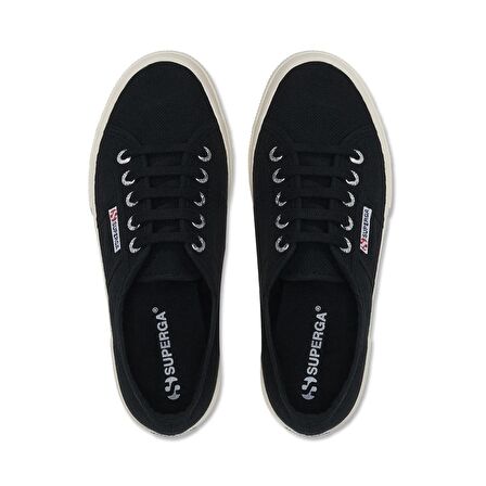 Superga SİYAH Kadın Keten Ayakkabı 2750-COTU CLASSIC  X01016  S000010  /  BLACK