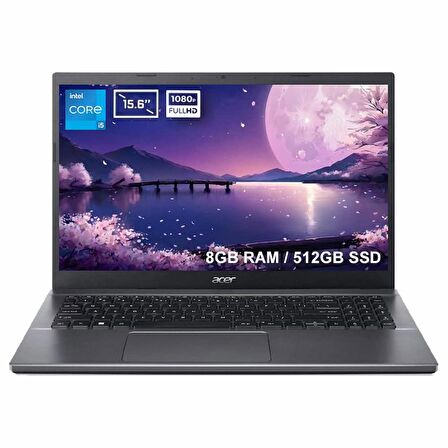 ACER Extensa 15 NX.EGYEY.007 EX215-55 Intel Core i5-1235U 8GB DDR4 512GB SSD 15.6 inç Full HD FreeDos Laptop