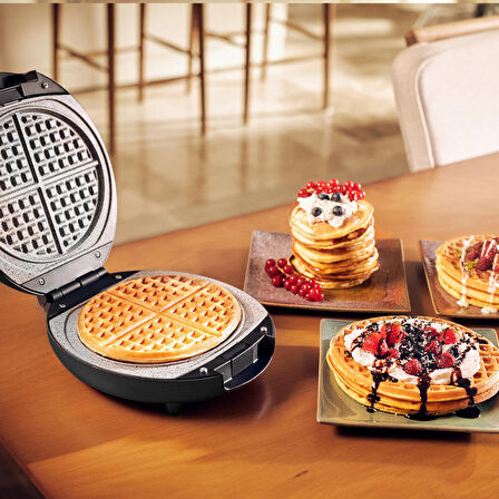 Karaca Funday Redgold Çıkarılabilir Plakalı Waffle Makinesi 1000w
