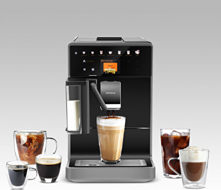 Karaca Baristaroma A5 Tam Otomatik Espresso Makinesi Gray
