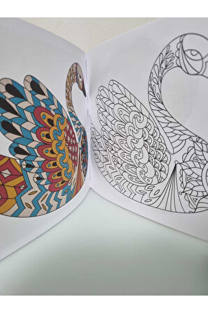Karatay 4E Boyama Kitabı Çocuklar İçin Mandala