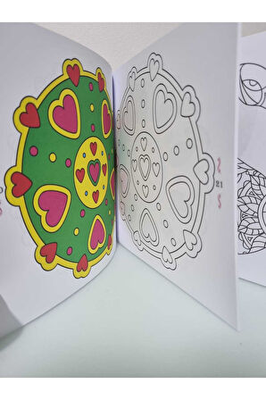 Karatay 4E Boyama Kitabı Çocuklar İçin Mandala