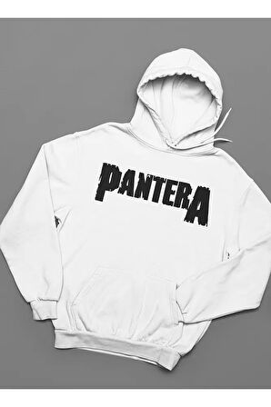 Pantera Yazılı Unisex Oversize Müzik Grubu Hoodie