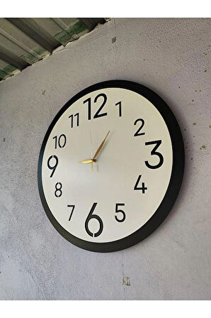 6mm Modern Ahşap Dekoratif dekor Saat 