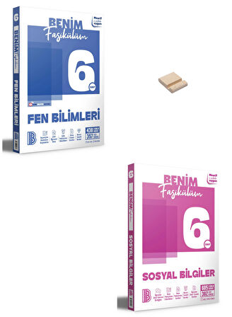 6. Sınıf Benim Fasikülüm Fen Bilimleri ve Sosyal Bilgiler + Telefon Standı